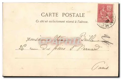 Saint-Malo — Widok ogólny — G.F. / Zbiór Germann syn Aimé, nr 390 — Rewers