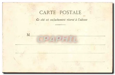 St-Malo - La Grande-Rue — widok katedry — G. Ex. / G. E. (wydawca) — Rewers