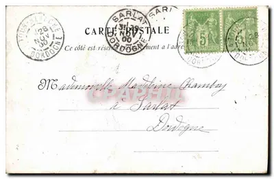 Saint-Malo — Grande-Rue — wydawca C. P. M. nr 193 — Rewers