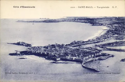 Saint-Malo — Ogólny widok — Wydawnictwo Guérin, St-Malo (L. et-V.)