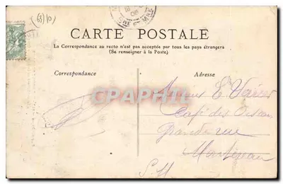 Clermont-Ferrand — De Kathedraal en de straat — Puy-de-Dôme — 112 — Achterkant