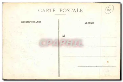 Clermont-Ferrand - De Rue Blatin — Paardenspreekbeeld van Caesar, uitgever Clôf, n°19 — Achterkant