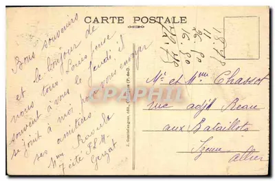 Clermont-Ferrand — Plein de Jaude — G. D'O. 1092 — Achterkant