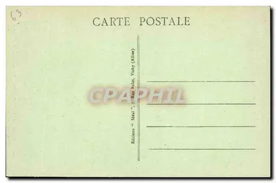 Clermont-Ferrand — Rue des Gras i katedra — L'Auvergne Pittoresque — Rewers