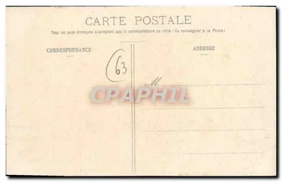 Clermont-Ferrand — Place de Jaude — wydawca C. Daugé-Téol, n° 189 — Rewers