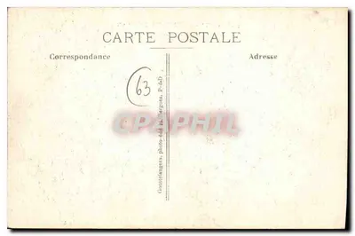 Clermont-Ferrand — Rue Blatin — G. d'O. n°1072 — Rewers