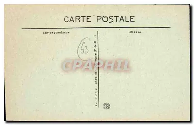 Clermont-Ferrand — Plac de Jaude — G. d'O. — Rewers