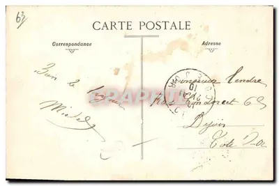 Clermont-Ferrand (P.-de-D.) — Statua Vercingétorixa — L'Érondelle, Paryż — Rewers