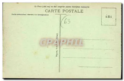 Clermont-Ferrand — Place Gilbert-Gaillard i Katedra — Ideal, nr 4083 — Rewers