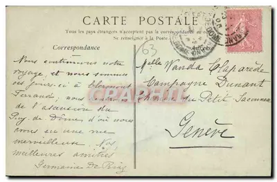 Clermont-Ferrand — Ogólny widok — kolekcje ND Phos — Rewers