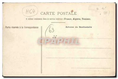 Clermont-Ferrand — Widok ogólny — P. Helmlinger & Cie, fot. Nancy — Rewers