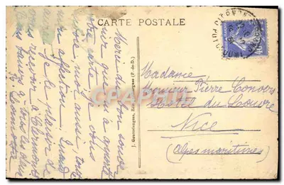 Clermont-Ferrand — Plac Jaude — J. Gentoingues, wydawca, nr 1088 B — Rewers