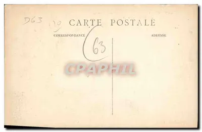 Clermont-Ferrand (P.-de-D.) — Plac de Jaude — L'Hirondelle, Paryż, nr 407 — Rewers