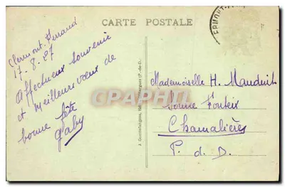 Clermont-Ferrand — Plac Gaillard — wydawca G. d'O. n° 1068 — Rewers