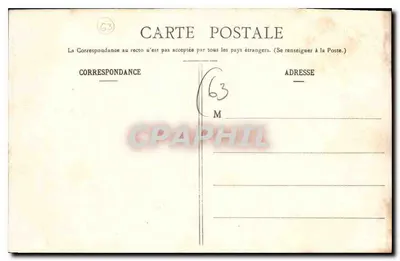 Clermont-Ferrand - Vista geral — Coleção B.-B., Clermont-Ferrand — Verso