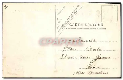 Lourdes — Vista geral e o Forte — V.P. Paris, No. 19 — Verso
