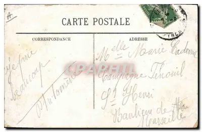 Lourdes — Processione religiosa — Editore anonimo, n° 2568 — Verso