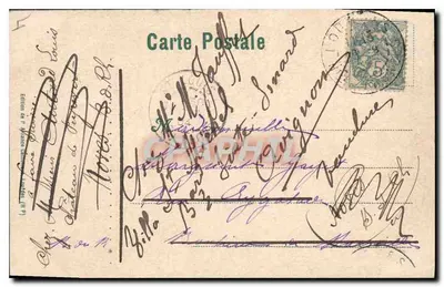 Święte Miejsca w Lourdes — widok panoramiczny — Wydawnictwo Armand de Ferran — Rewers