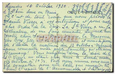 O AVE de Lourdes — poema e vista da basílica — Edições da Cité, n°43 — Verso