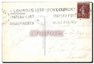 Lourdes - Procesja Dzieci Marii - P. D. — Rewers
