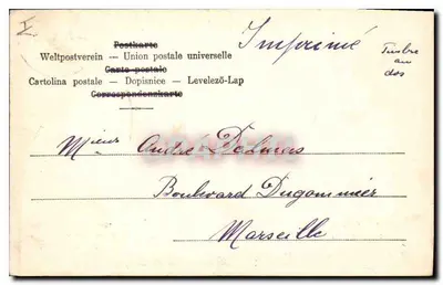 Strasbourg — Plac Gare — wydawca Strassburg Bahnhofsplatz — Rewers