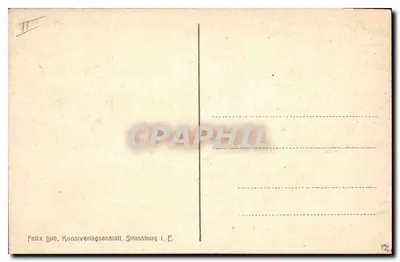 Strasbourg — Ogólny widok — Felix Luib, Kunstsverlagsanstalt, Strasbourg i. E. — Rewers