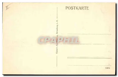 Strasbourg i. E. — Katedra Najświętszej Trójcy — Victor's Kunstverlag, n° 13468 — Rewers