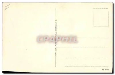 Strasbourg i. E. — Pontes sobre o Reno — Felix Lubb, Postkarten-Verlag, Strasbourg — Verso