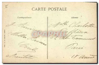 Enghien-les-Bains — O Casino durante a Guerra — Edit. Mineur, Enghien-les-Bains — Verso