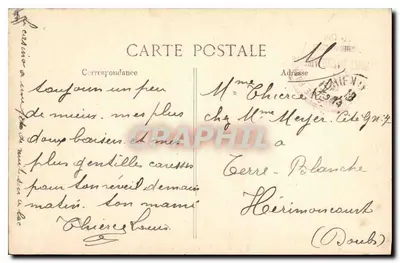 Enghien-les-Bains — Kasyno w nocy — P. Mimeur — Rewers
