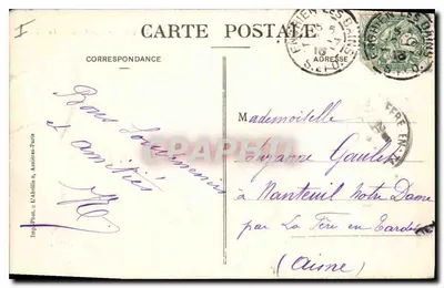 Enghien-les-Bains — O Lago — editor Marbille — Verso