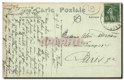Carantec (Finistère) — A Baía do Clouët — JND Phot, n° 1708 — Verso