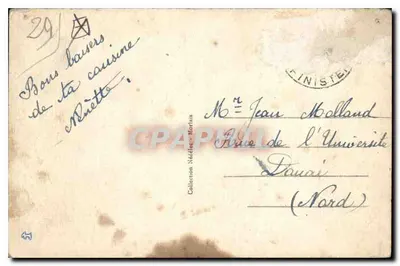 Carantec (Finistère) — Wyspa Louët i Molo — Rewers