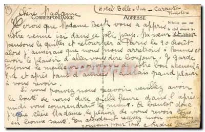 Carantec — Zatoka Clouet — ND — nr 107 — Rewers