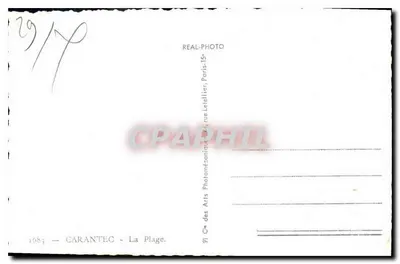 Carantec - La Plage — REAL-PHOTO, Paris — Rewers
