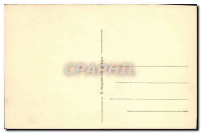 Bourges - Façada katedry — E. M. B. n° 201 — Rewers