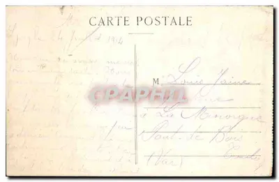 LYON — Place des Jacobins — éditeur Ressicaud, éd. n°31 — Verso