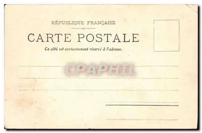 CPA Le Rhone sous Bellegarde — Verso