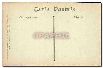 Reims — Widok na Saint-Rémi — Wydawca: Ascidos Etablissement Neudrein et Cie, Paryż — Rewers