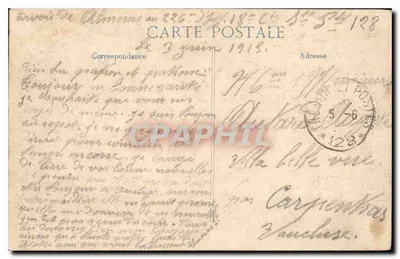 Vermelles (Pas-de-Calais) — Główna ulica — 31. seria — Rewers
