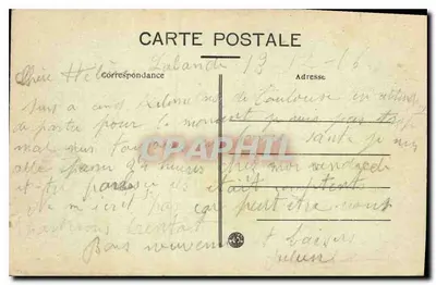 Toulouse — O Museu — Edição Clemence Isaure, n° 196 — Verso