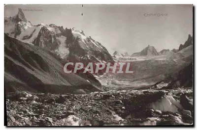 Dente do Gigante — Col do Gigante — Chamonix — Edição Art. PÉRIGOCHET & DAVID, La Chaux-de-Fonds
