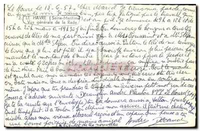 Le Havre (Seine-Maritime) — Vista generale della Baia — editore ARS — Verso