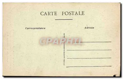 La Rochelle — Cheminée de la Salle des Fêtes de l'Hôtel de Ville — R. Bergeyin, éditeur, 66, rue Merciers — Rewers