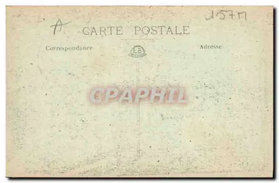 Dijon — Plac Zbrojny, widok z Hotelu de Ville — R. I. Zarejestrowane — Rewers