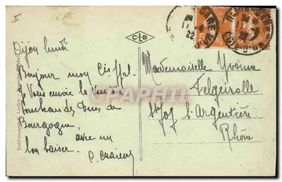 Dijon — Interior do Museu — Editor C. Lardier — Verso