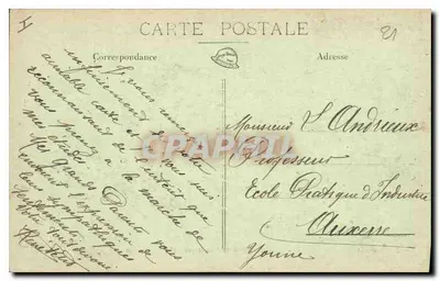 Dijon — Ogród Arquebuse — Wyspa Cyganiów — Rewers
