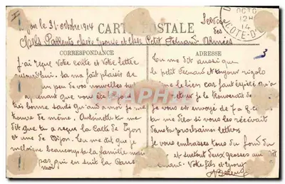 Dijon — De Place des Ducs — LL, n°55 — Achterkant