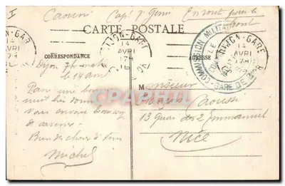 Dijon — Torre de Bar — L. V., editor — Reverso