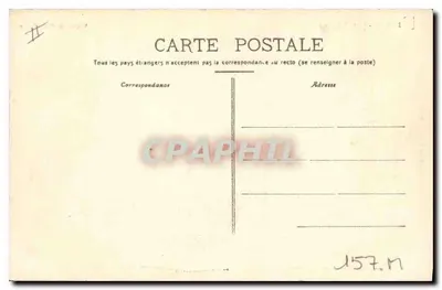 Dijon - Porte Guillaume — Widok Placu Darcy — wydawca R. Bérenger, nr 5 — Rewers